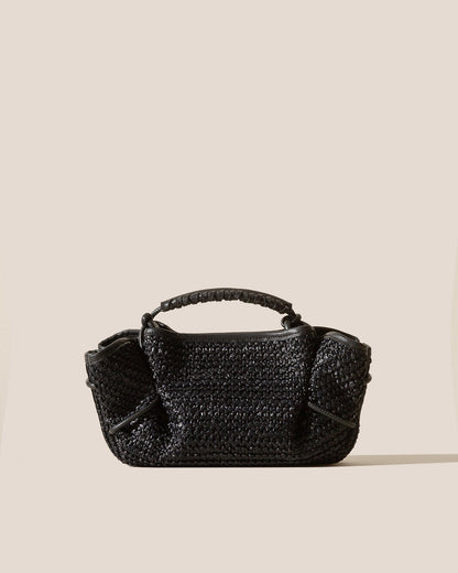 ARTA MINI RAFFIA - Pleated Crossbody Bag | Hereu online