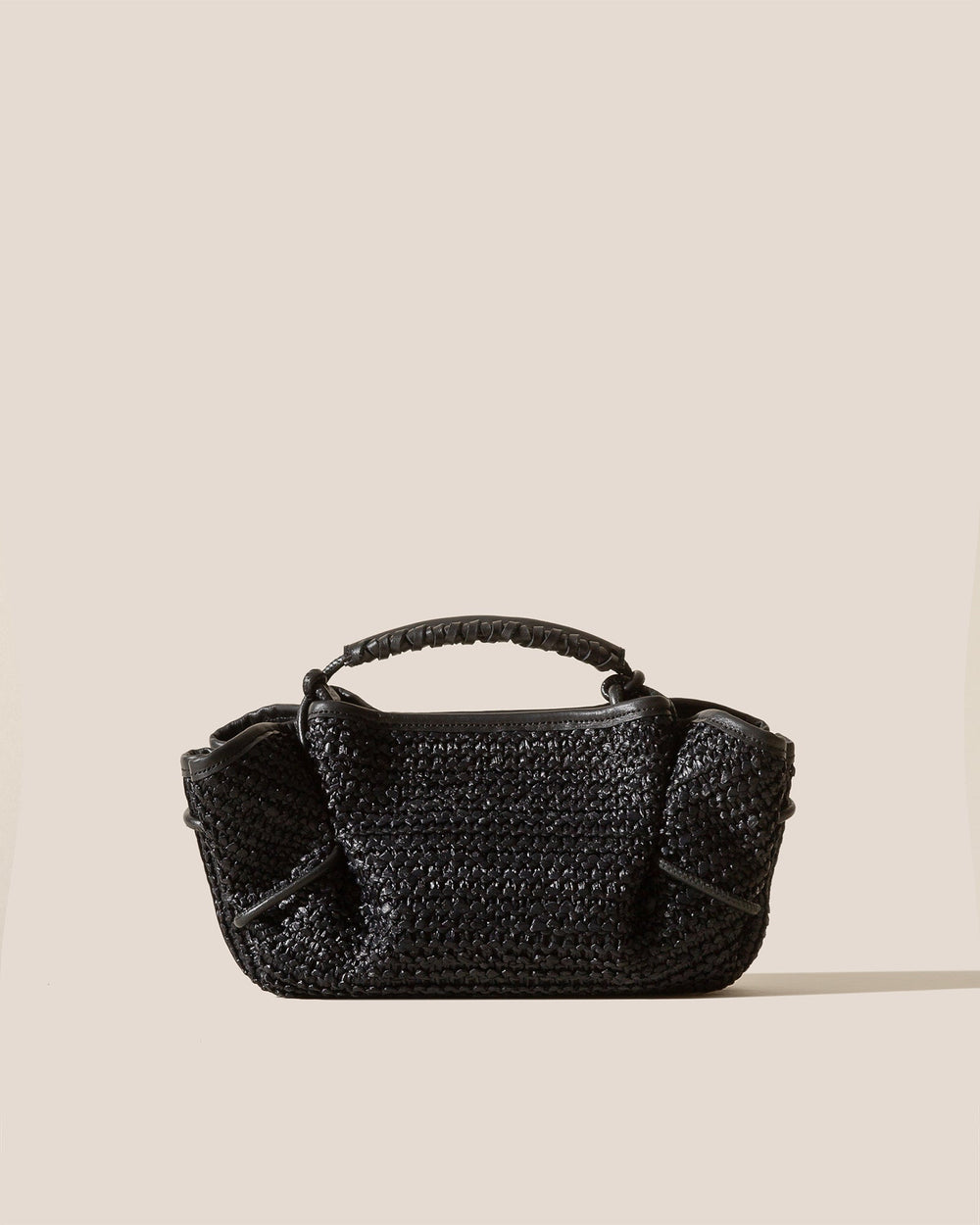 ARTA MINI RAFFIA - Pleated Crossbody Bag | Hereu online