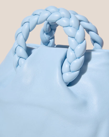BOMBON - Plaited-handle Leather Handbag | Hereu US