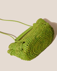 ARTA MINI CROCHET RAFFIA - Pleated Crossbody Bag | Hereu near me