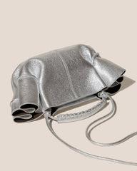 ARTA MINI METALLIC - Pleated Crossbody Bag | Hereu outlet