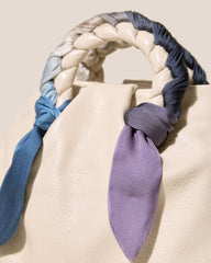 BOMBON FOULARD - Plaited-handle Leather Handbag | Hereu sale