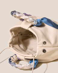 BOMBON FOULARD - Plaited-handle Leather Handbag | Hereu sale