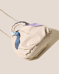 BOMBON FOULARD - Plaited-handle Leather Handbag | Hereu sale
