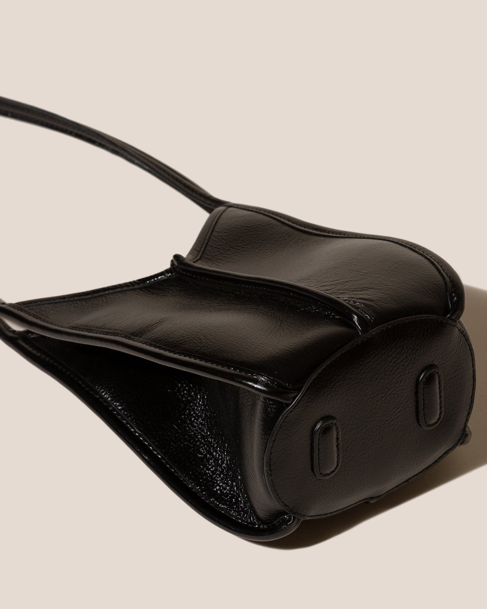 CALELLA BUCKET LEATHER - Leather-trimmed Shoulder Bag | Hereu outlet