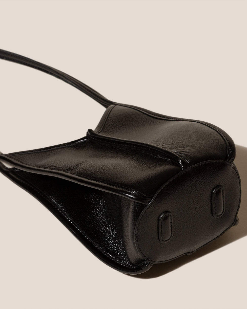 CALELLA BUCKET LEATHER - Leather-trimmed Shoulder Bag | Hereu outlet