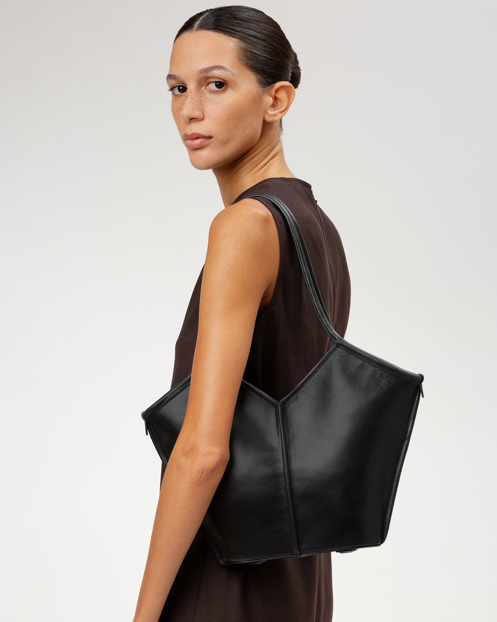 CALELLA S - Leather Tote Bag | Hereu US