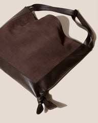 CADOR SUEDE - Slouchy Shoulder Bag | Hereu discount
