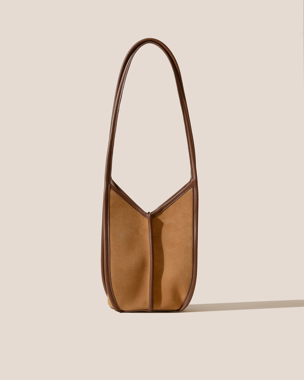 CALELLA BUCKET SUEDE - Leather-trimmed Shoulder Bag | Hereu outlet