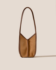 CALELLA BUCKET SUEDE - Leather-trimmed Shoulder Bag | Hereu outlet