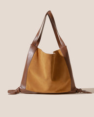 CADOR SUEDE - Slouchy Shoulder Bag | Hereu on sale