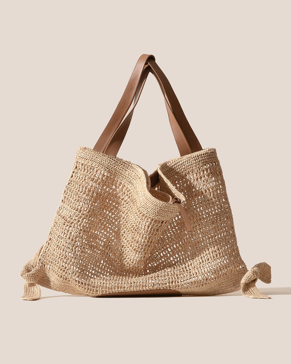 CADOR RAFFIA MESH - Slouchy Shoulder Bag | Hereu near me