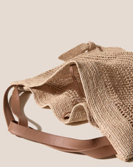 CADOR RAFFIA MESH - Slouchy Shoulder Bag | Hereu near me