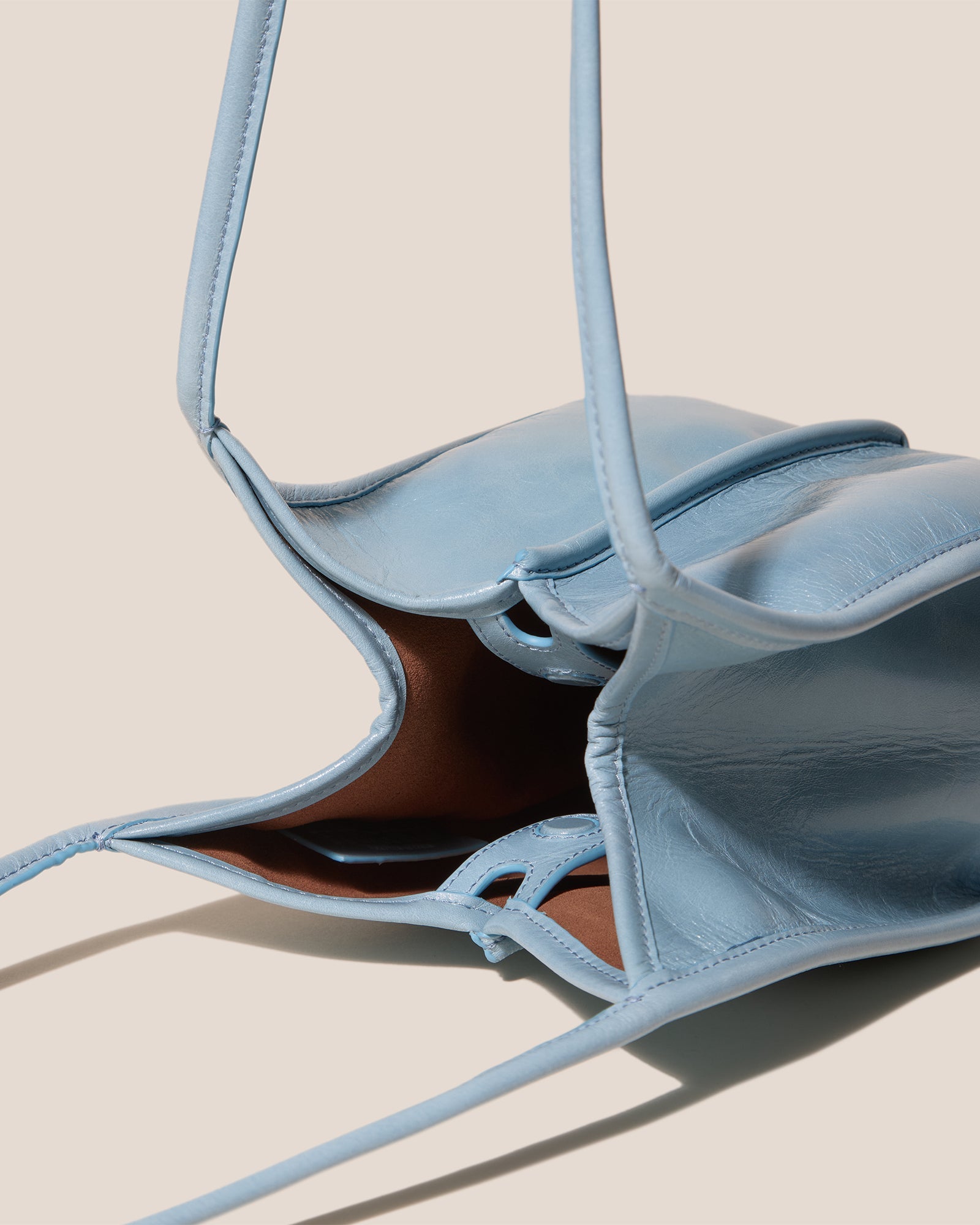 CALELLA BUCKET LEATHER - Leather-trimmed Shoulder Bag | Hereu discount