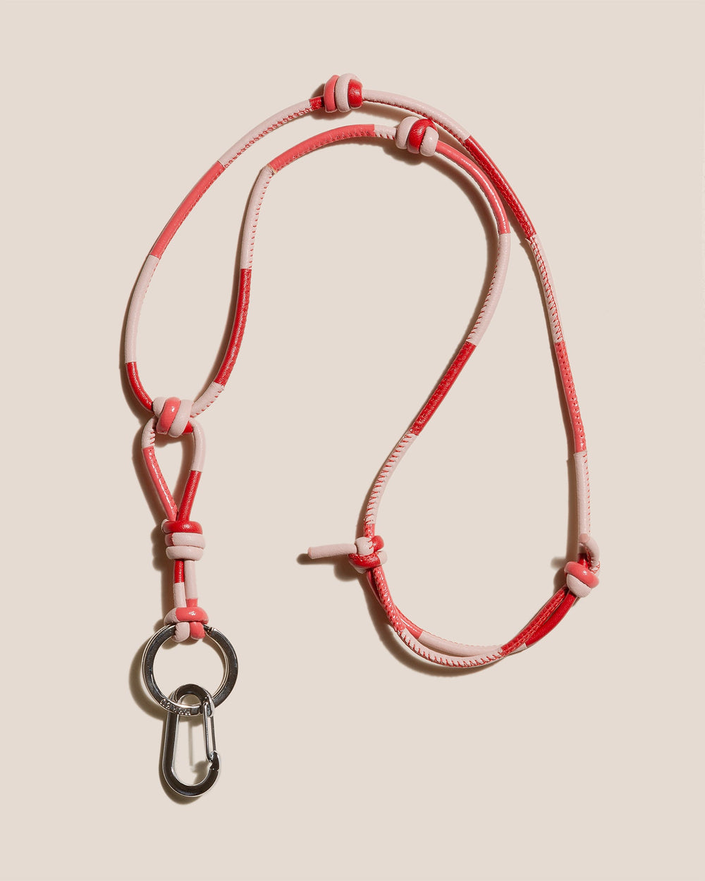 GERANI KEYCHAIN - Hand-Knotted Patchwork Keychain | Hereu near me