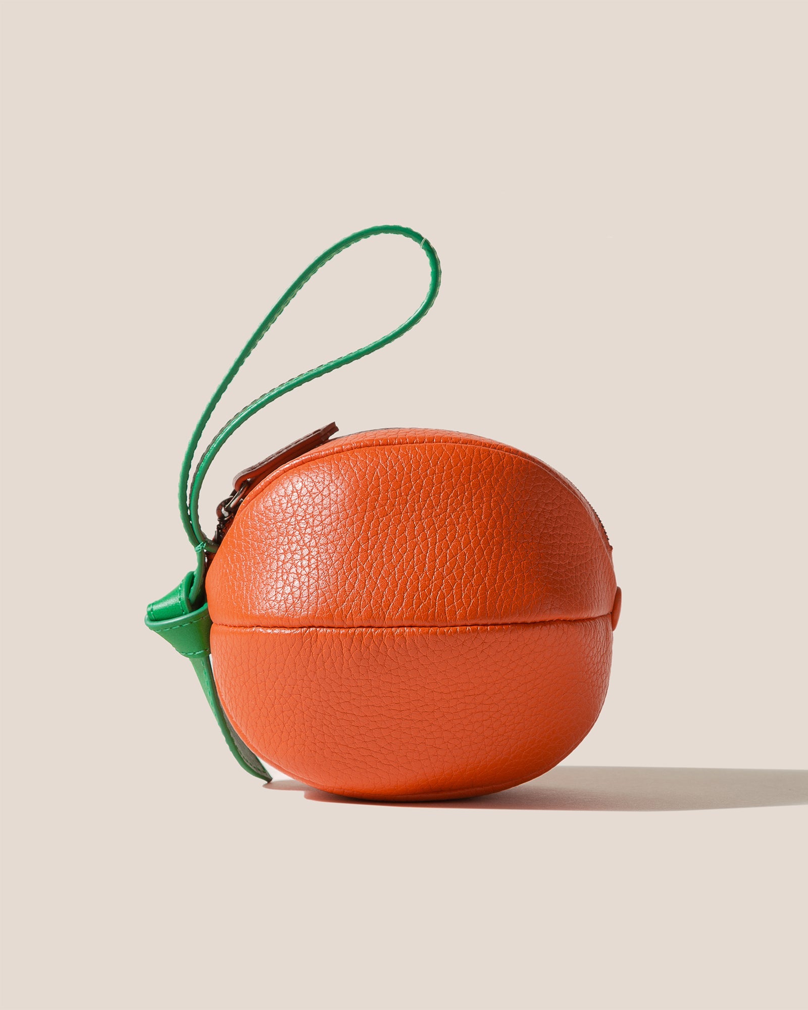 TARONJA PURSE - Orange-Shaped Leather Coin Purse | Hereu outlet