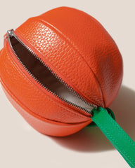 TARONJA PURSE - Orange-Shaped Leather Coin Purse | Hereu outlet