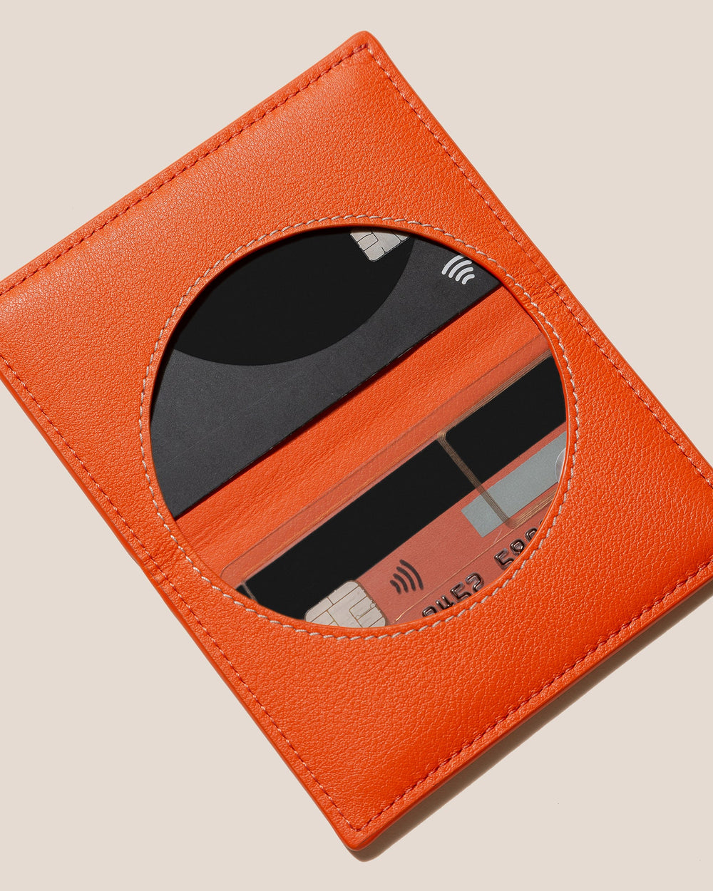 RODONA - Foldable Leather Card Holder | Hereu sale