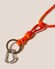 TARONGER KEYCHAIN - Hand-Knotted Patchwork Keychain | Hereu for sale