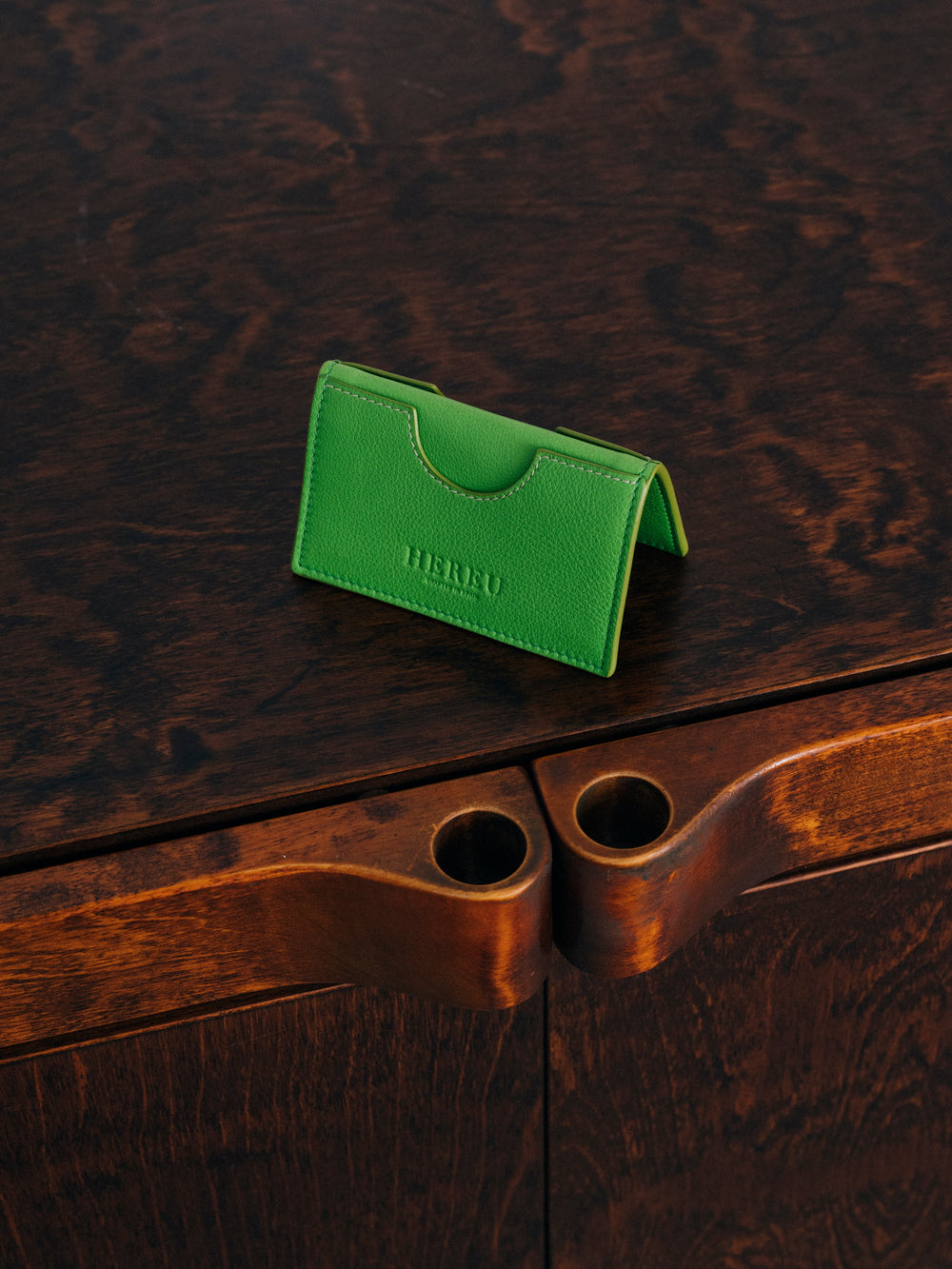 RODONA - Foldable Leather Card Holder | Hereu discount