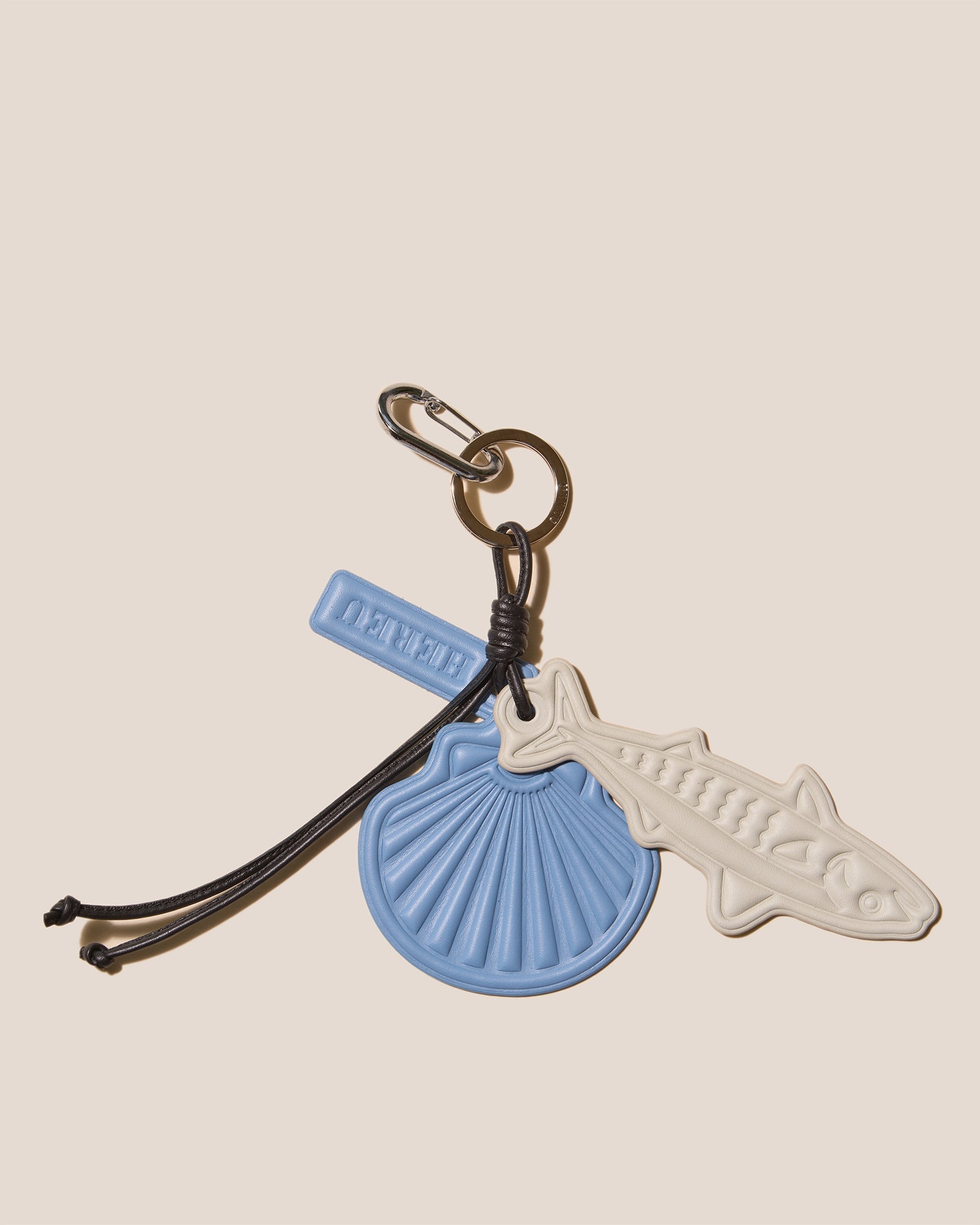 LAMAR KEYCHAIN - Embossed Leather Keychain | Hereu near me