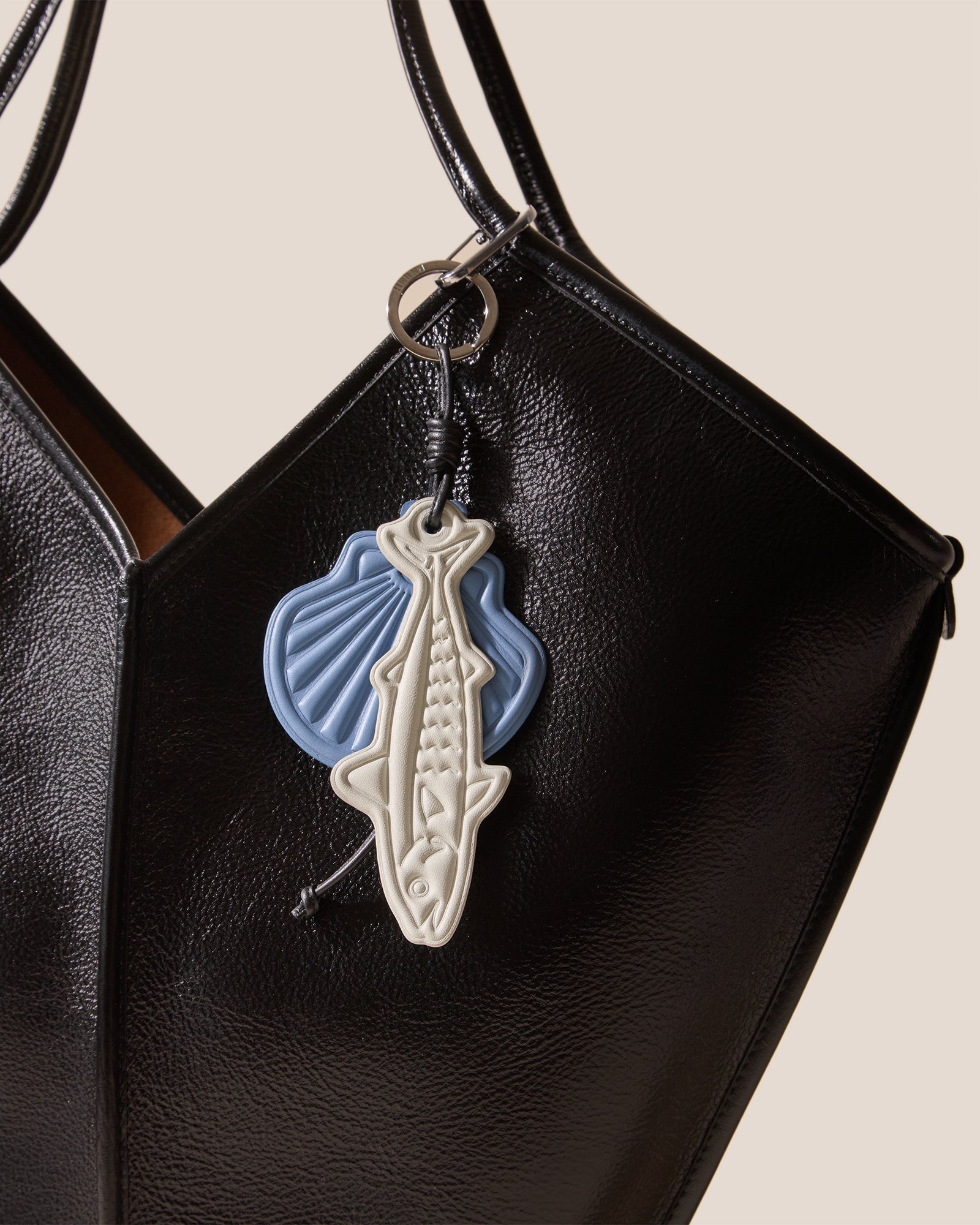 LAMAR KEYCHAIN - Embossed Leather Keychain | Hereu near me