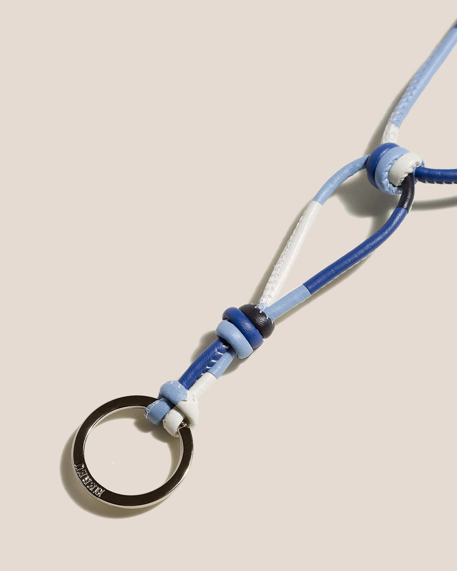 MAR KEYCHAIN - Hand-Knotted Patchwork Keychain | Hereu outlet