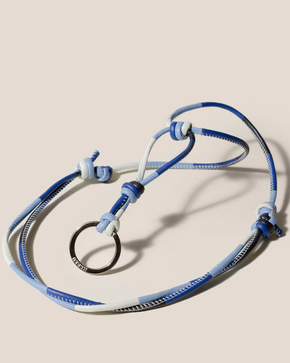 MAR KEYCHAIN - Hand-Knotted Patchwork Keychain | Hereu outlet