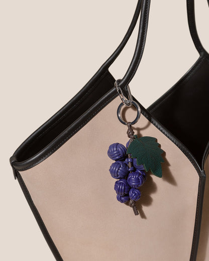 RAÏM - Hand-Knotted Grapes Leather Key Holder | Hereu sale