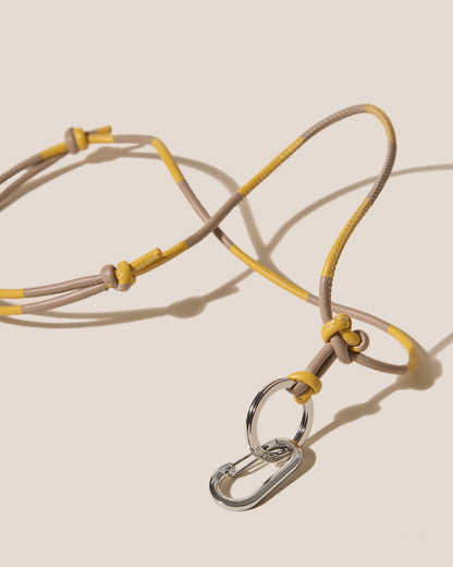 LLUM KEYCHAIN - Hand-Knotted Patchwork Keychain | Hereu US