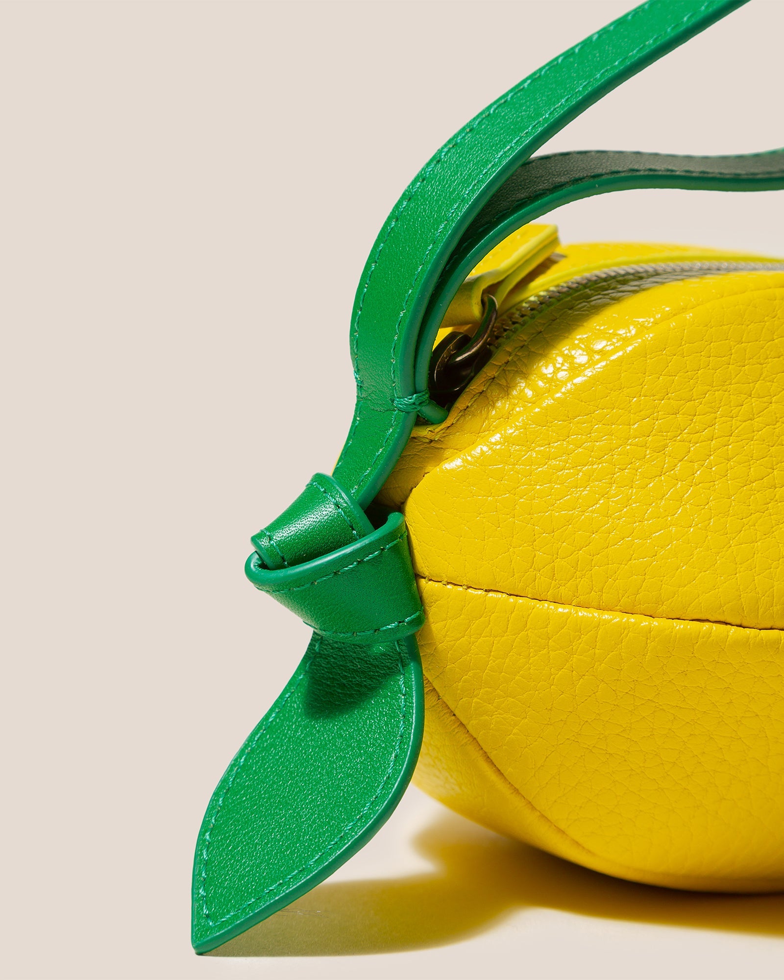 LLIMONA PURSE - Lemon-Shaped Leather Coin Purse | Hereu outlet