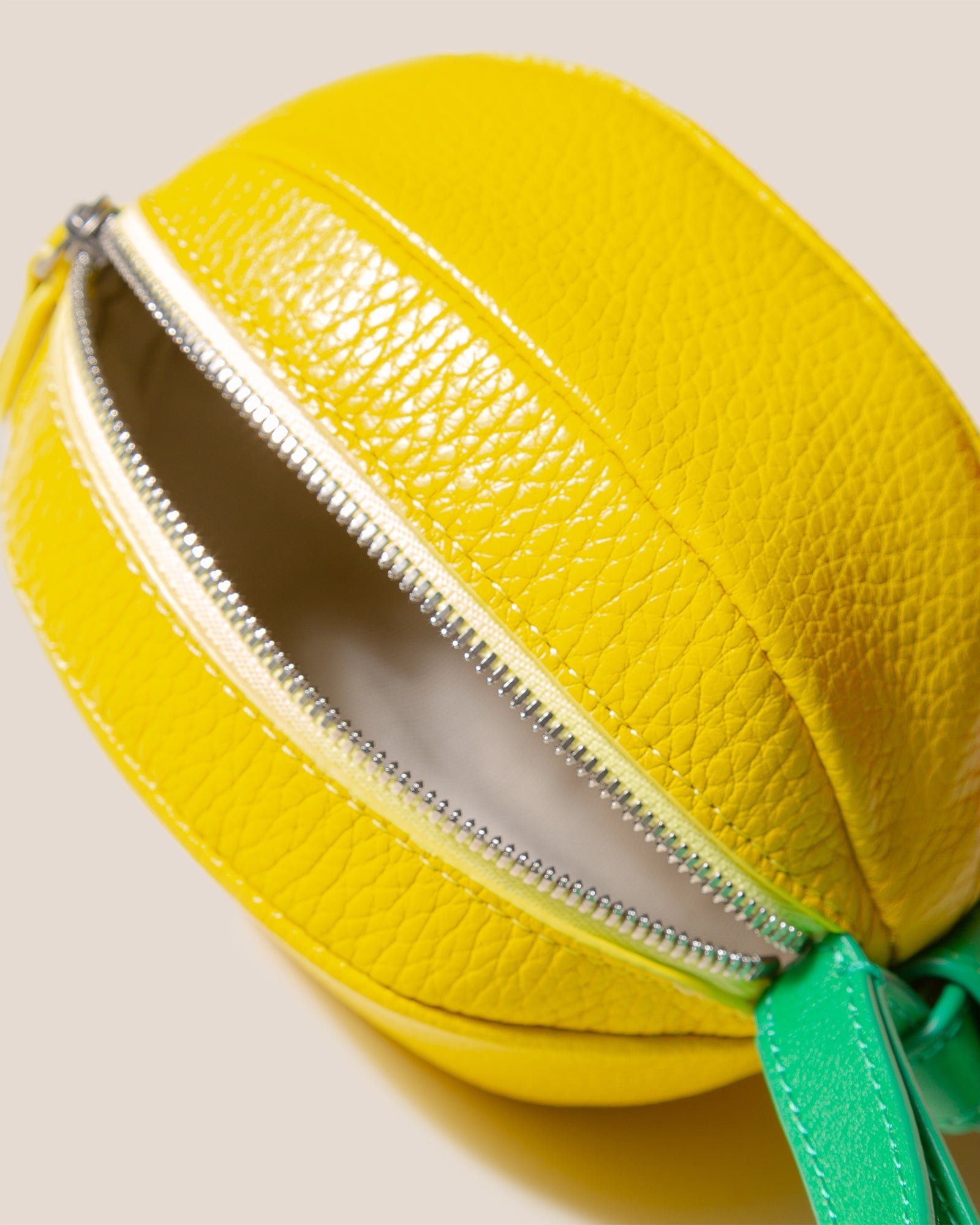 LLIMONA PURSE - Lemon-Shaped Leather Coin Purse | Hereu outlet