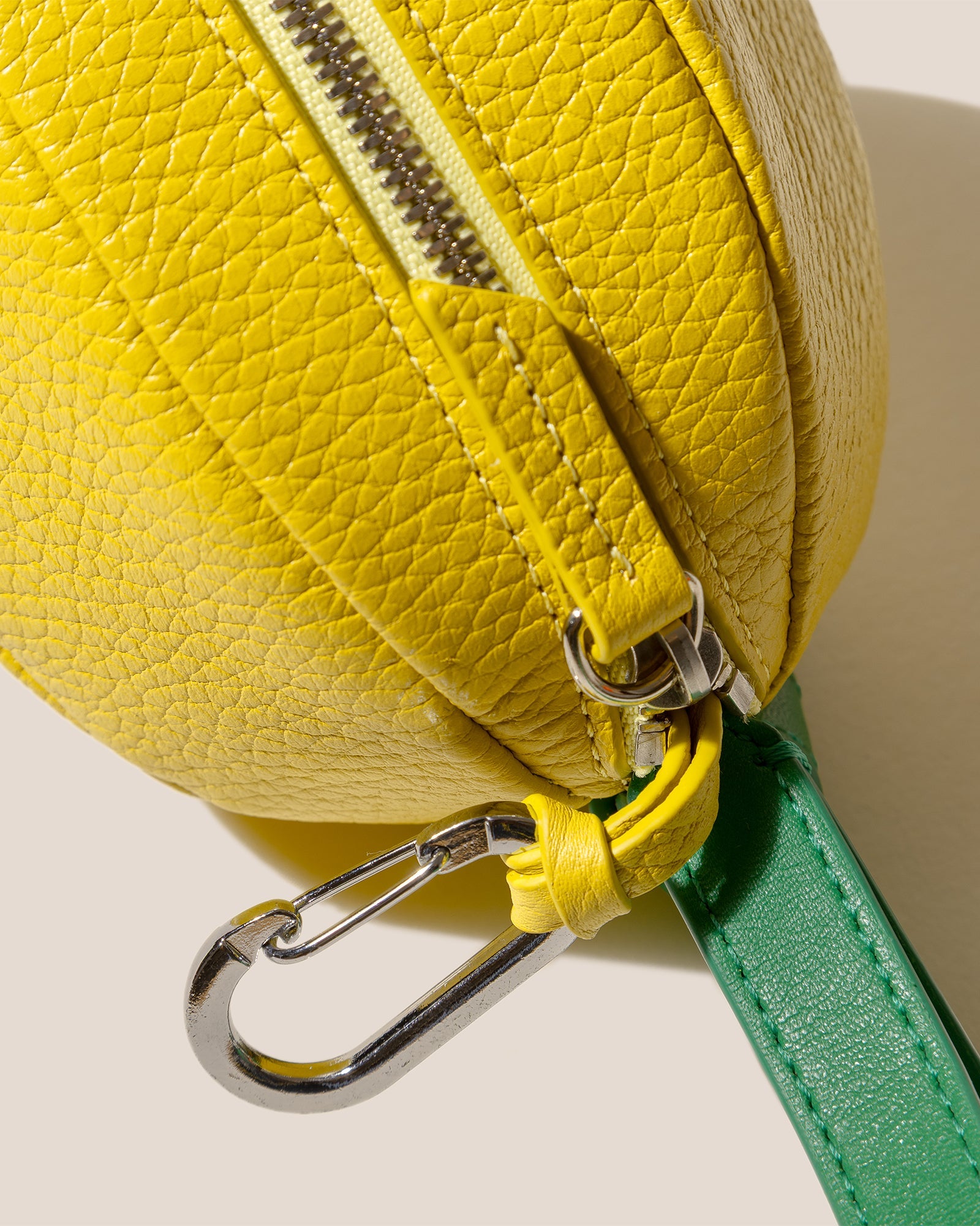 LLIMONA PURSE - Lemon-Shaped Leather Coin Purse | Hereu outlet