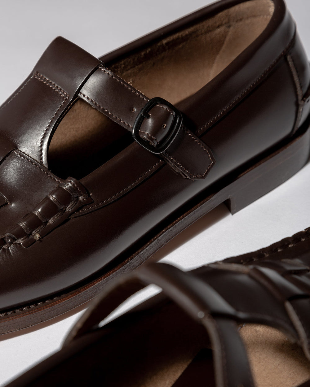 SOLLER - T-bar Moccasin | Hereu for sale