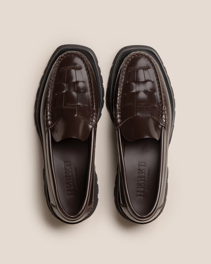 NOMBELA SPORT - Tread Sole Interwoven Detail Slip-On Loafer | Hereu on sale