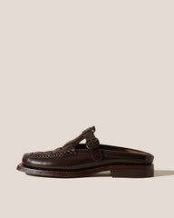 BONELL - Woven T-bar Mule Loafer | Hereu US