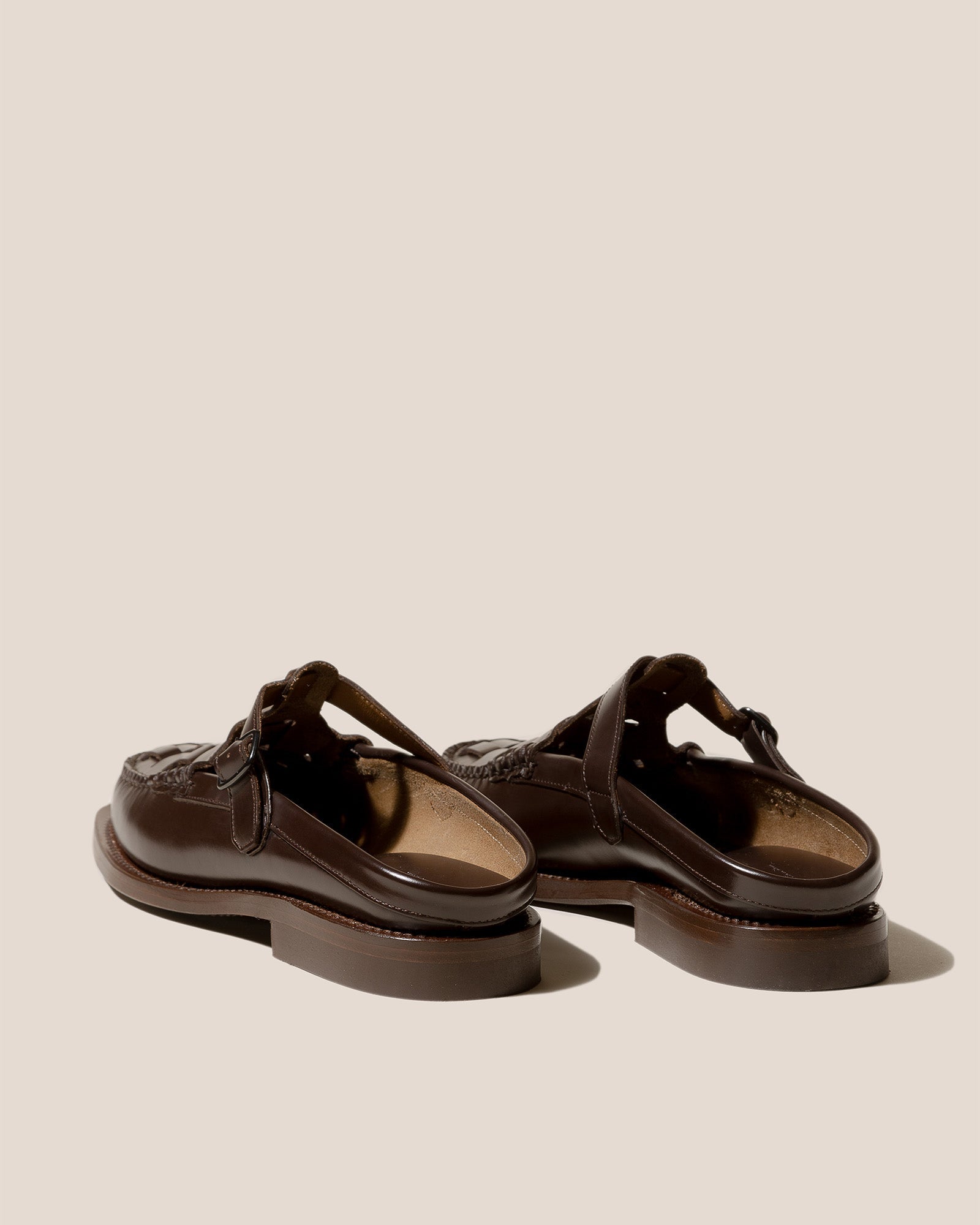 BONELL - Woven T-bar Mule Loafer | Hereu US