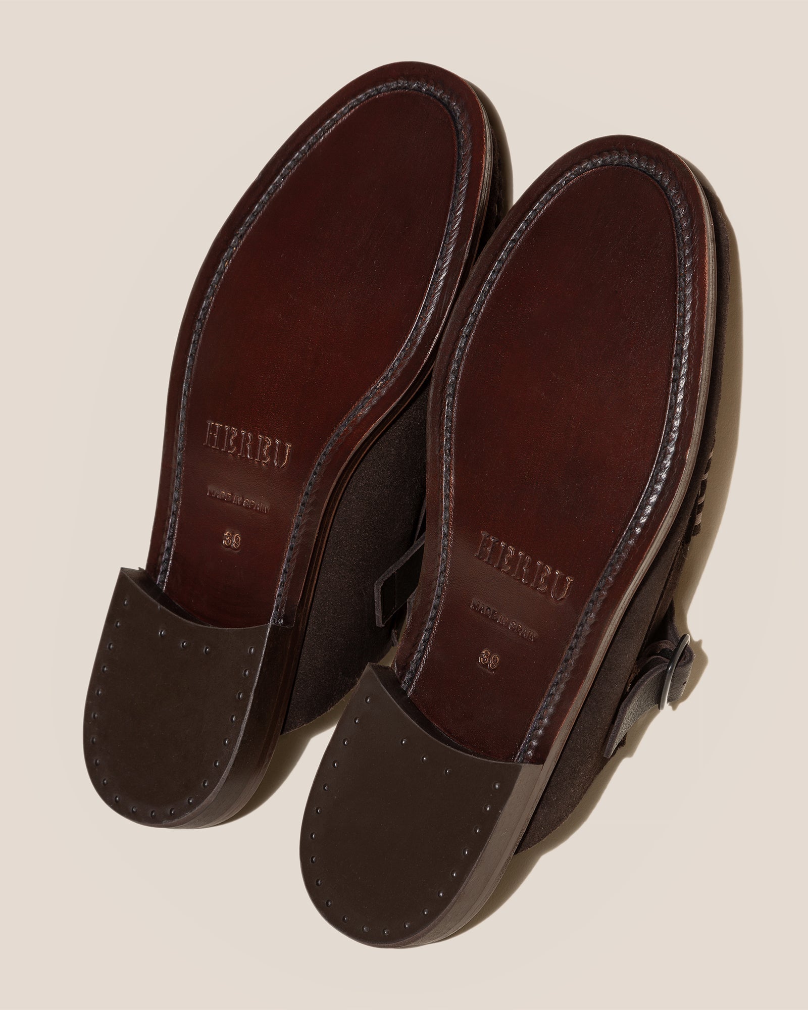 BARRACA - Buckle-strap Mule Loafer | Hereu for sale