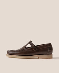 ALBER RUBBER VEG TAN - T-bar Loafer | Hereu online