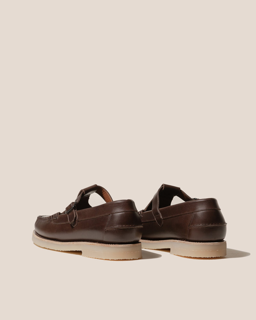 ALBER RUBBER VEG TAN - T-bar Loafer | Hereu online