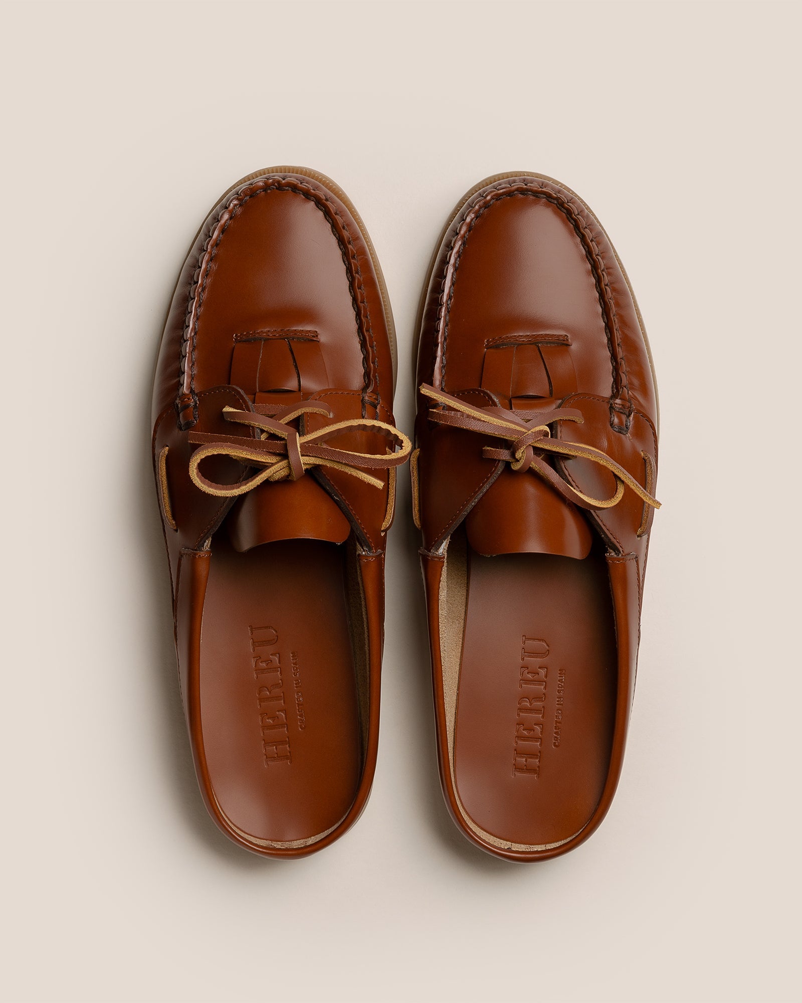 SALER MULE NAUTIC - Mule Lace-up Loafer | Hereu sale