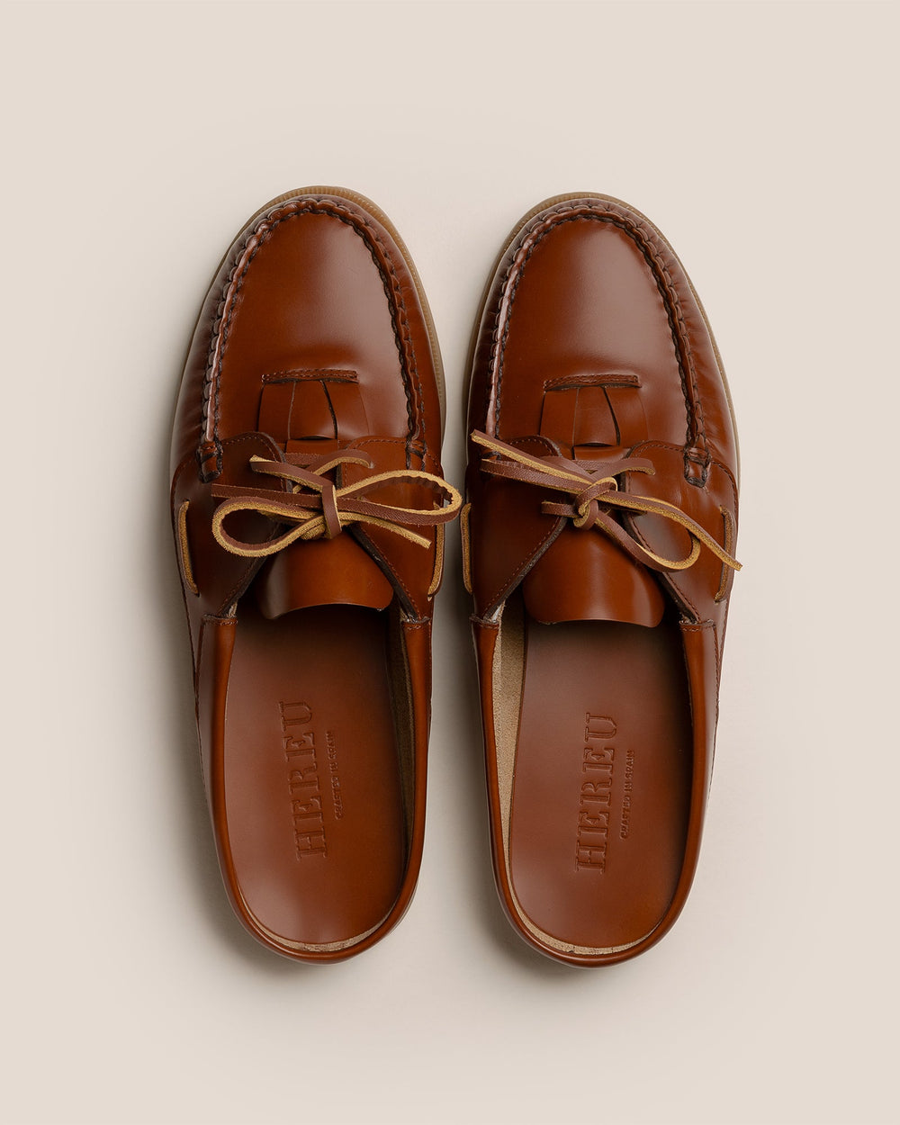SALER MULE NAUTIC - Mule Lace-up Loafer | Hereu sale