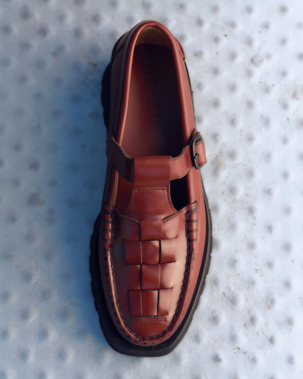 SOLLER SPORT - Tread Sole T-Bar Loafer | Hereu online