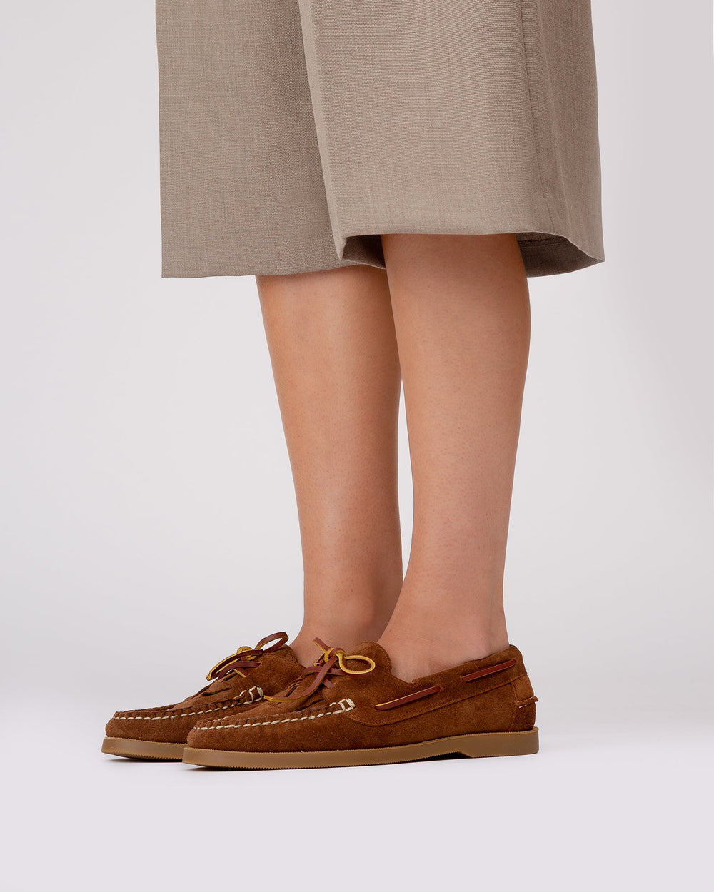 SALER NAUTIC SUEDE - Lace-up Loafer | Hereu discount