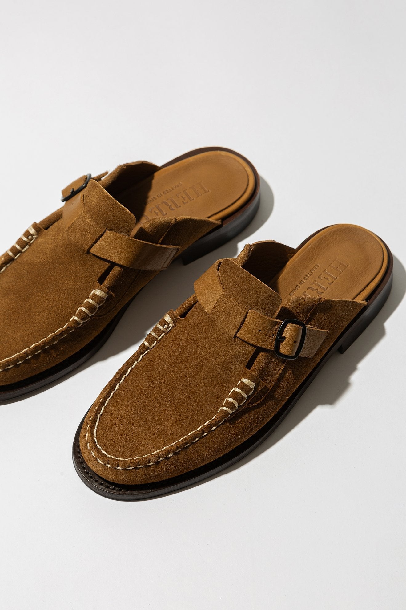BARRACA - Buckle-strap Mule Loafer | Hereu online