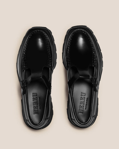ALBER SPORT - Tread Sole T-Bar Loafer | Hereu on sale