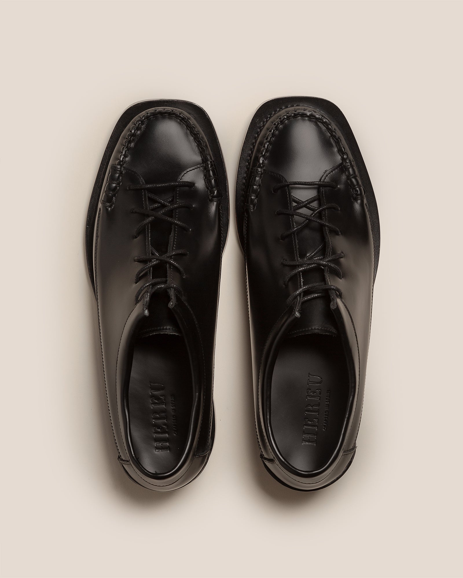 PRIEGO SQUARED - Lace-up Loafer | Hereu US