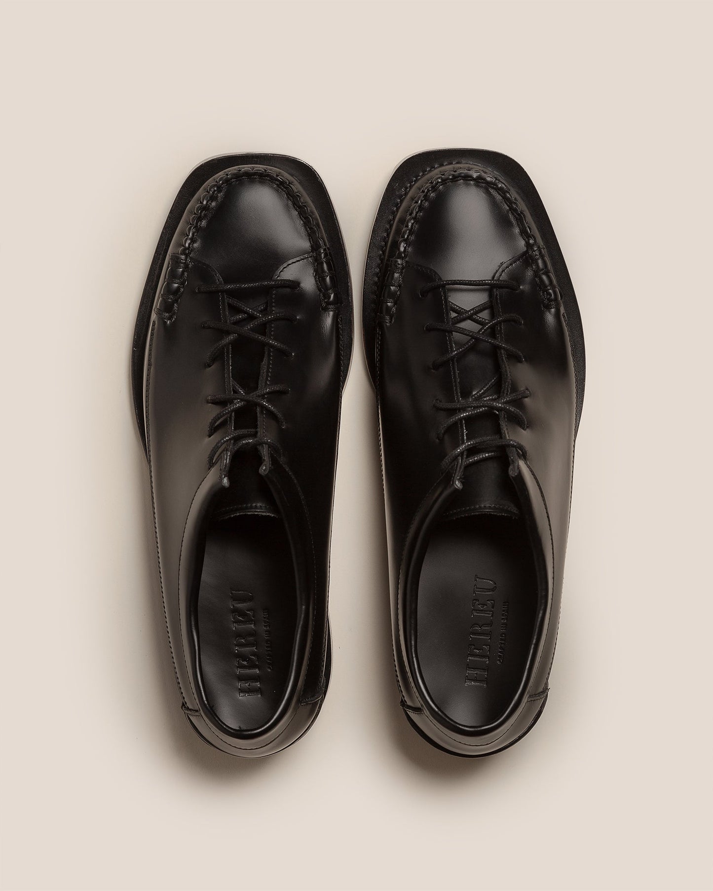 PRIEGO SQUARED - Lace-up Loafer | Hereu US