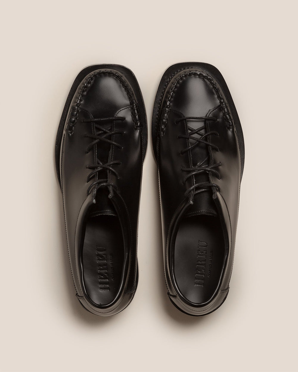 PRIEGO SQUARED - Lace-up Loafer | Hereu US