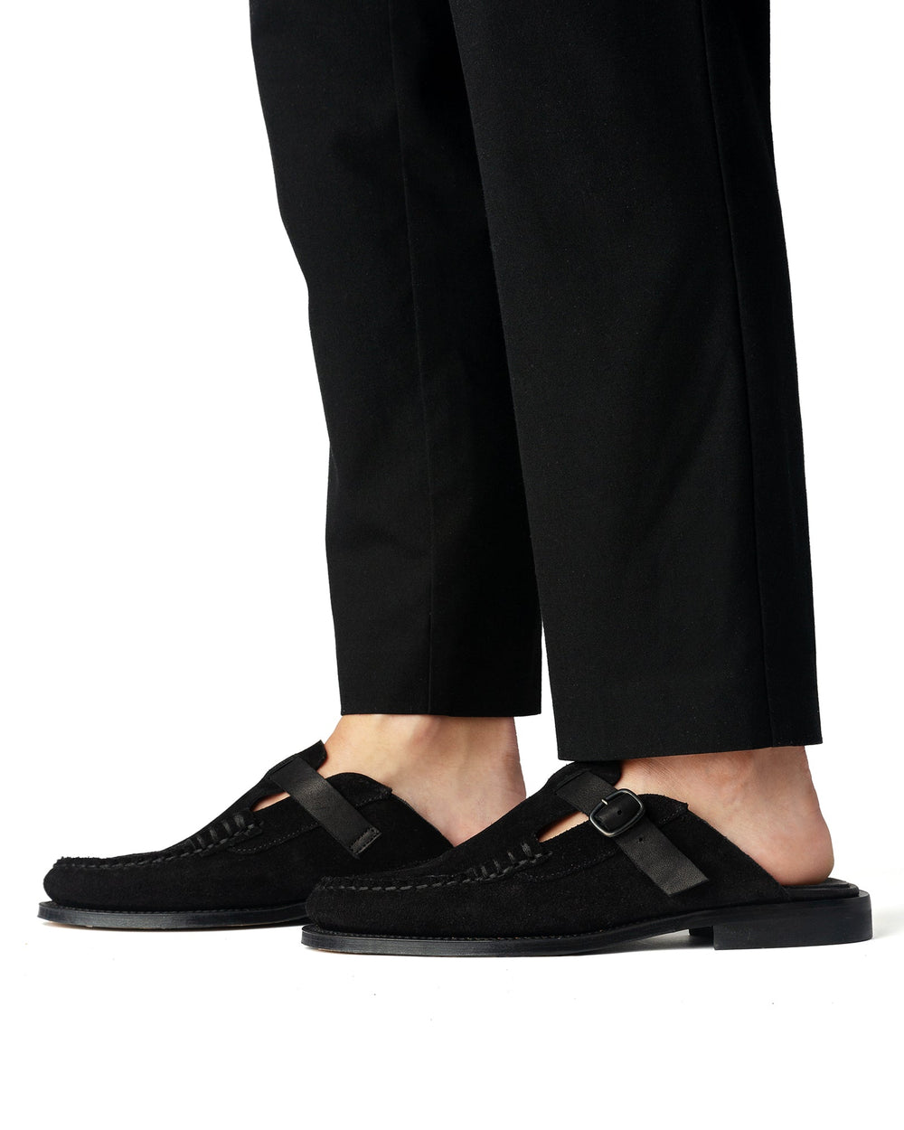BARRACA - Buckle-strap Mule Loafer | Hereu near me